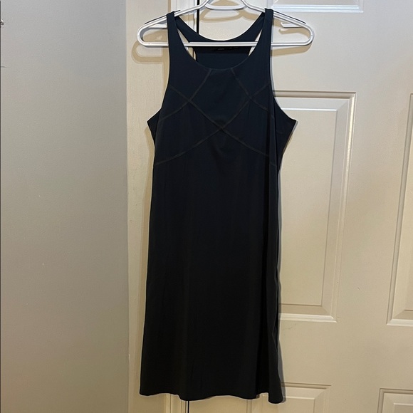 Prana Dresses & Skirts - Prana gray Sleeveless Dress w/ built in bra
